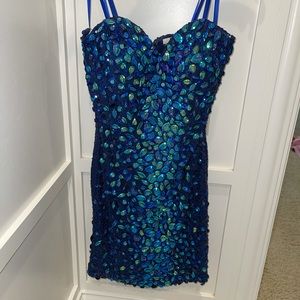 Vienna Blue Event Dress